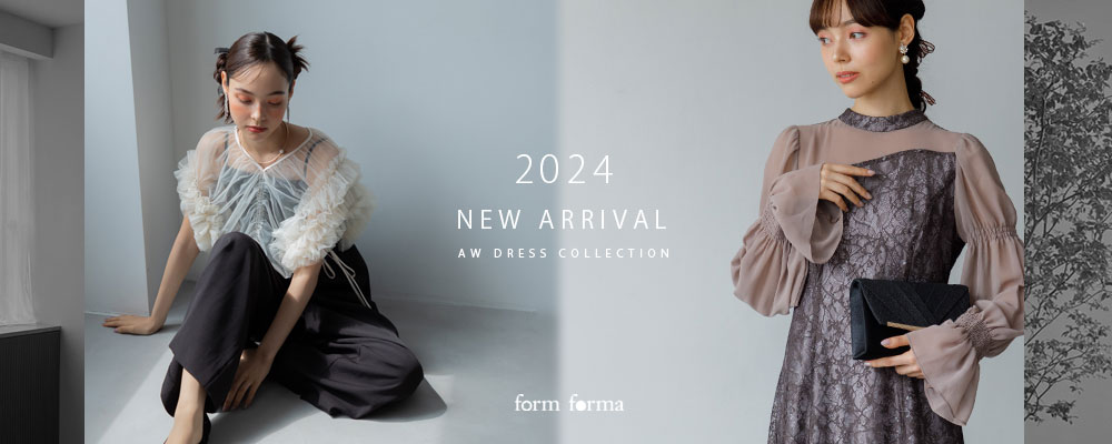 2024AW formformaバナー