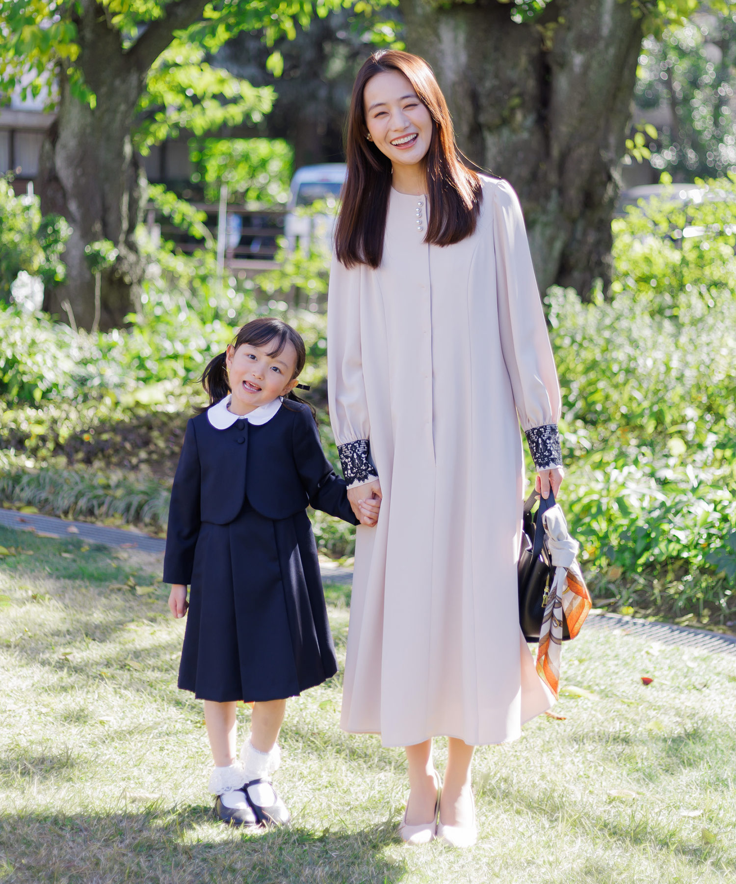 ハレの日ドレス/パール